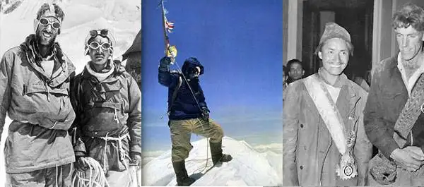 EDMUND-HILLARY-Y-TENZING-NORGAY-SUBIENDO-AL-EVEREST EDMUND-HILLARY-Y-TENZING-NORGAY-SUBIENDO-AL-EVEREST