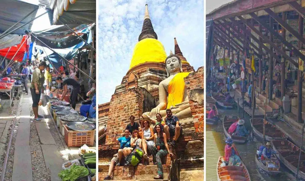 Tour a los Mercados y a las Ruinas de Ayutthaya
