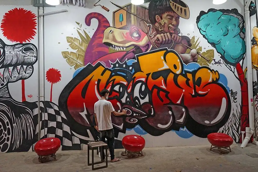 Mercado nocturno Ton Taan