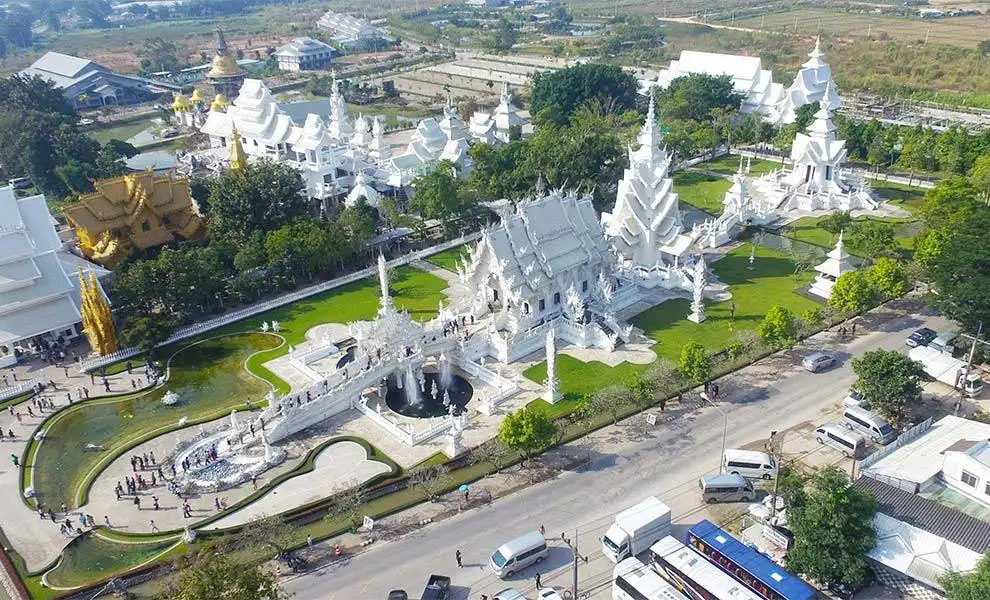 Templo blanco Tailandia