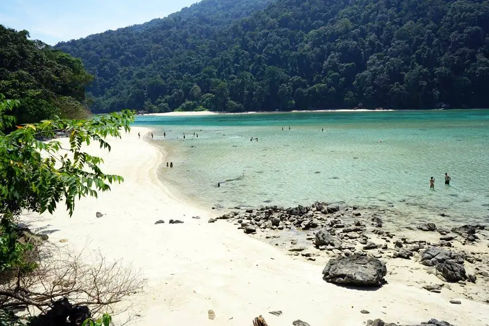 Chong Kaad Bay Chong Kaad Bay de las islas Surin