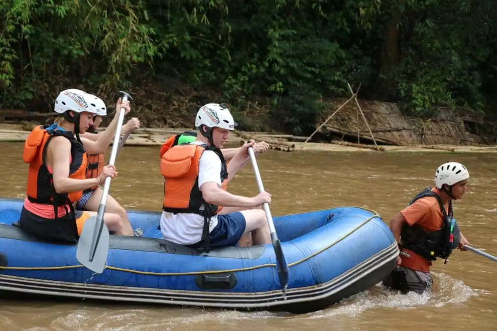 rafting en tailandia empezando el rafting en tailandia